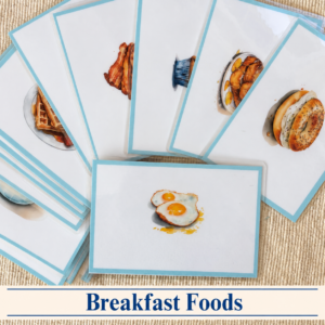 Breakfast Foods Language Cards