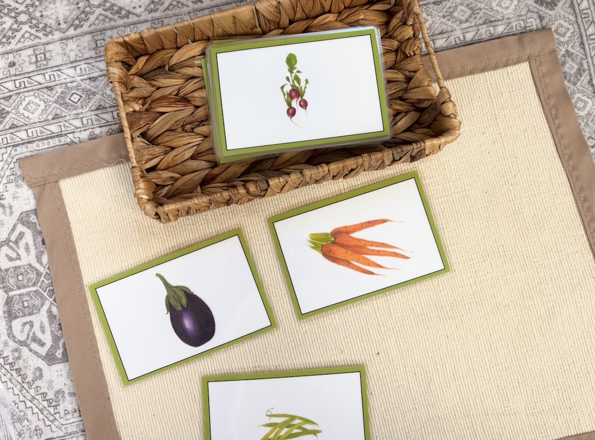 Vegetables Language Cards (Hand-drawn) - Image 6