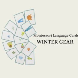 Vegetables Language Cards