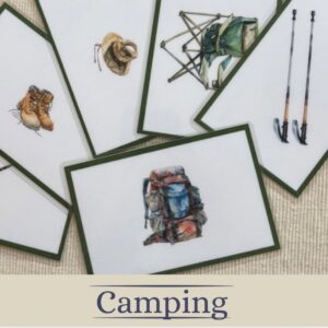 Camping Language Cards