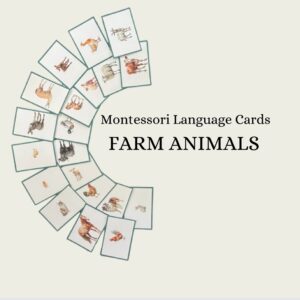 Farm Animals Language Cards