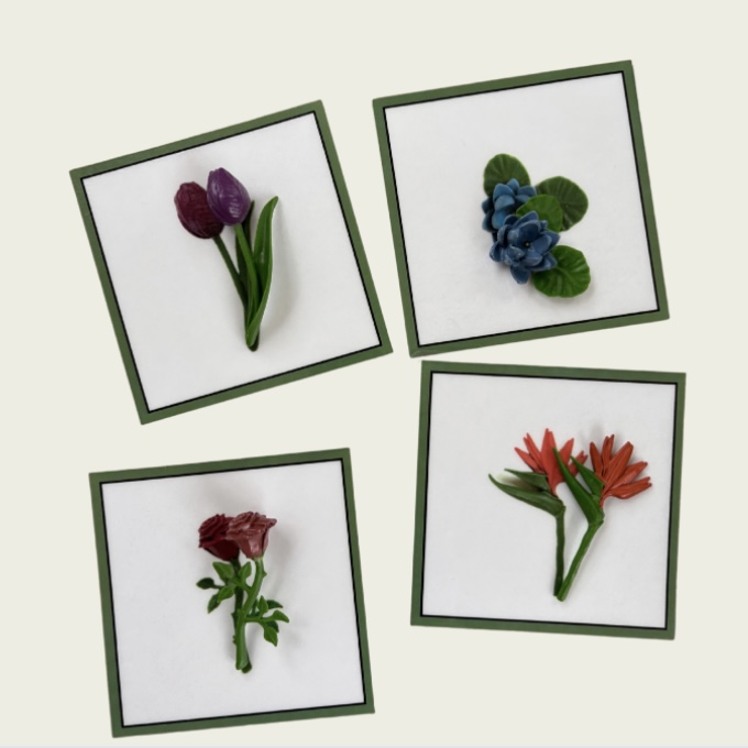 Flower Exact Object & Card Set - Image 4
