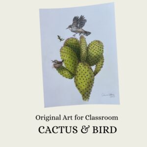 Artwork: Cactus & Bird