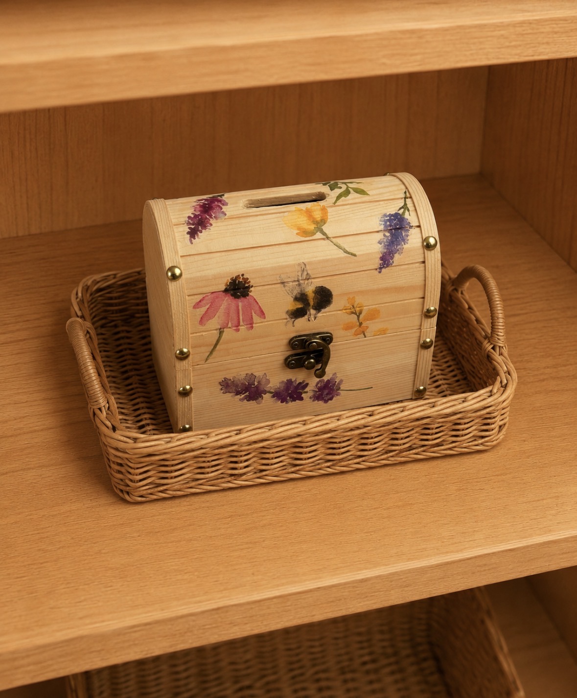 Coin box (Flower) - Image 3