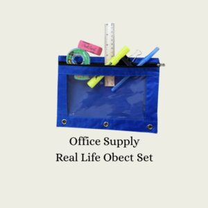Office Supply Real Life Object Set