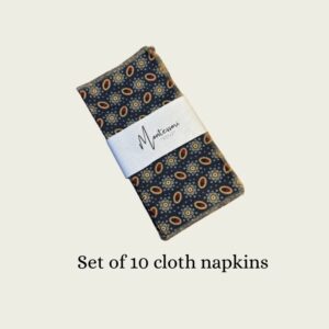 Napkin (Vintage Denim Oval)