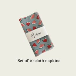 Napkin (Red floral)