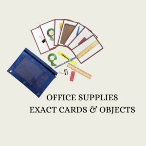 Office Supply Exact Object & Card Set