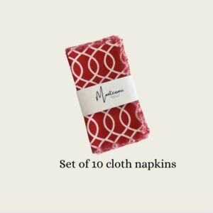 Napkin (Red Design)