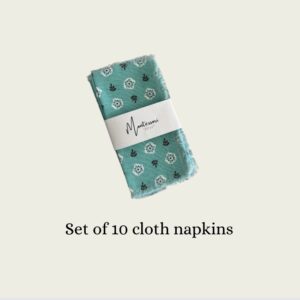 Napkin (Turquoise Bandana)