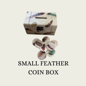 Small Coin box (Feather)