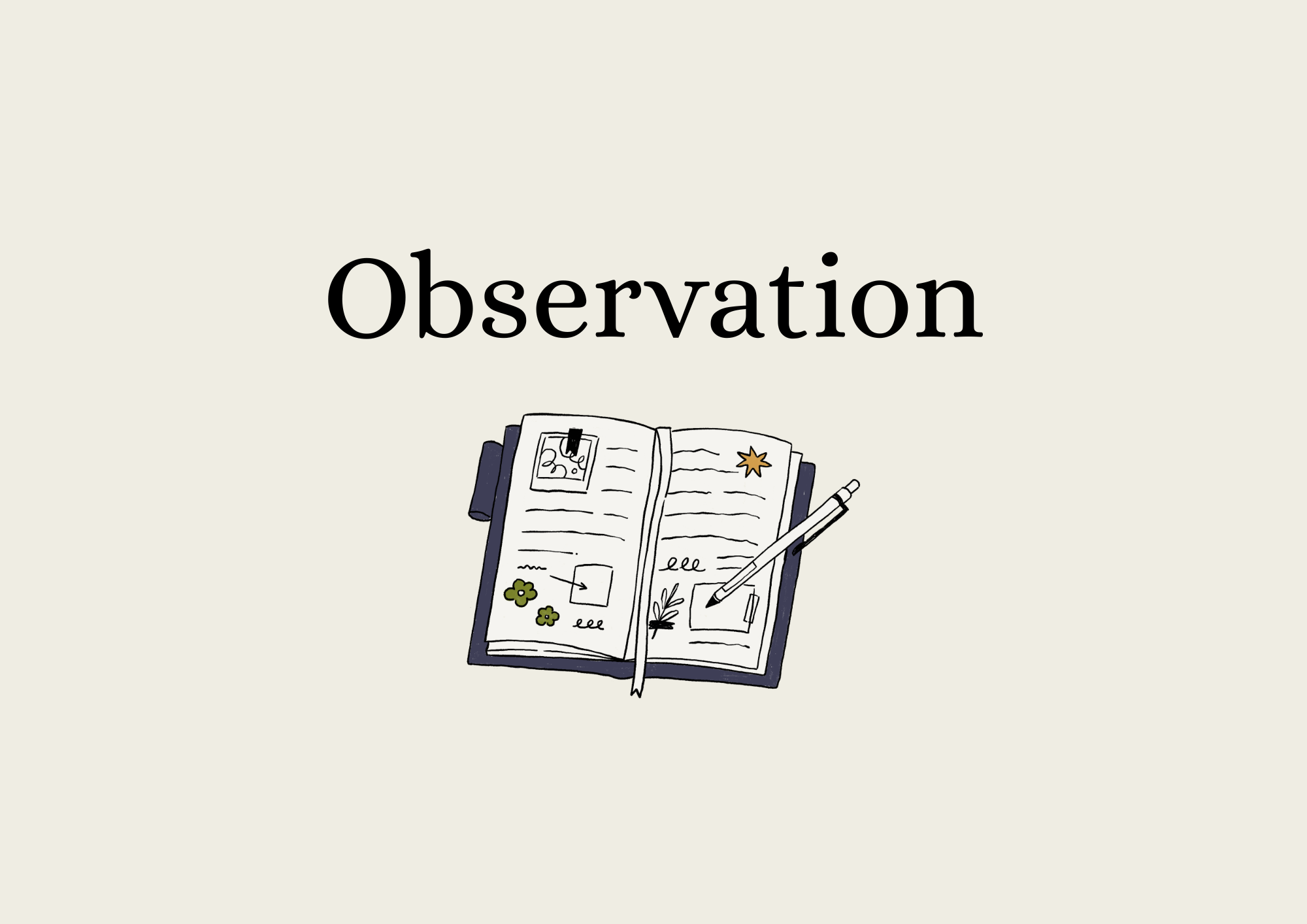 LIVE WORKSHOP - Observation: Seeing Clearly in a Busy Room