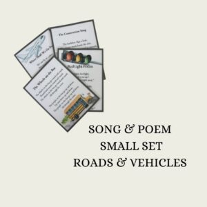 Song & Poem Small Set: Roads & Vehicles