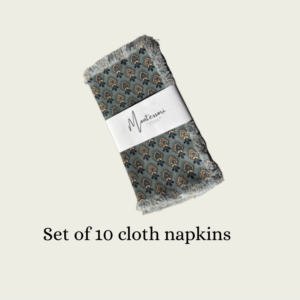 Napkin (blue prairie flower)